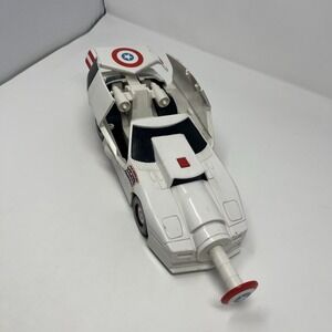 Captain America Super Heroes Turbo Coupe Car with Seat Toy Biz 11" 1990